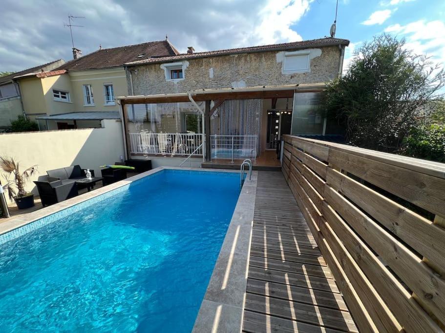 Kings Villa Near Disneyland Reserved Only For Family With Kids Saint-Germain-sur-Morin Luaran gambar